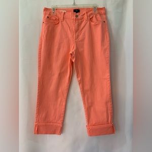 NYDJ peach capri jeans